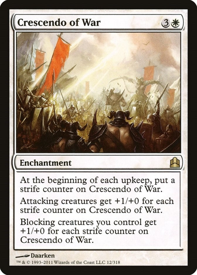 Image for Crescendo of War (12) (CMD) - Magic: The Gathering