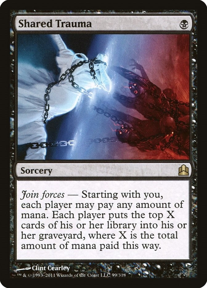 Image for Shared Trauma (99) (CMD) - Magic: The Gathering