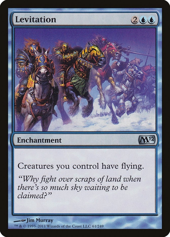 Image for Levitation (61) (M12) - Magic: The Gathering