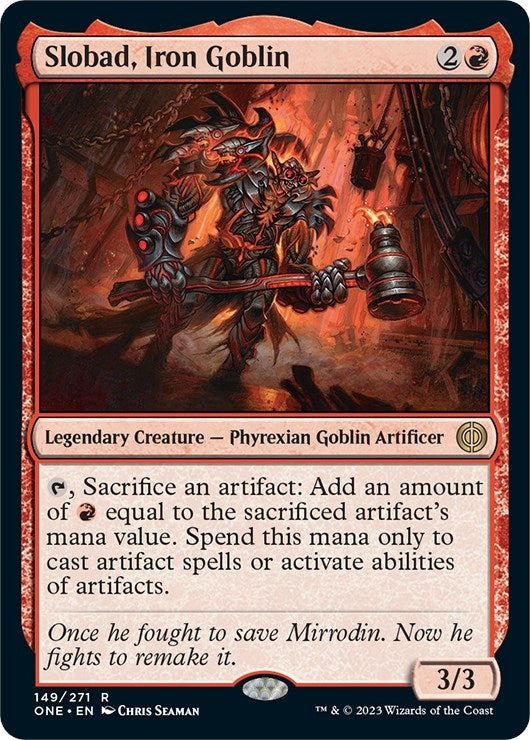 Image for Slobad, Iron Goblin (149) - Magic: The Gathering