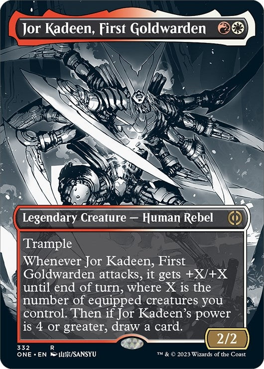 Image for Jor Kadeen, First Goldwarden (Borderless) (332) - Magic: The Gathering
