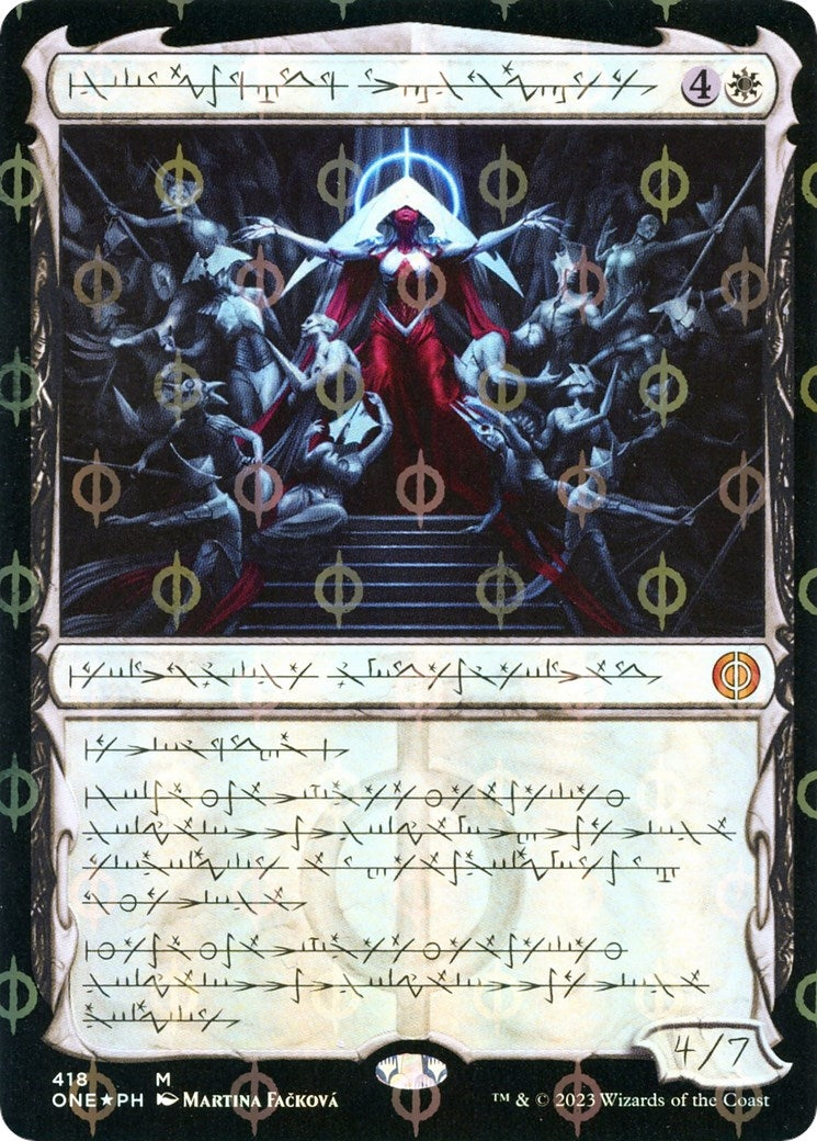 Image for Elesh Norn, Mother of Machines (Phyrexian) (Step-and-Compleat Foil) (418) - Magic: The Gathering