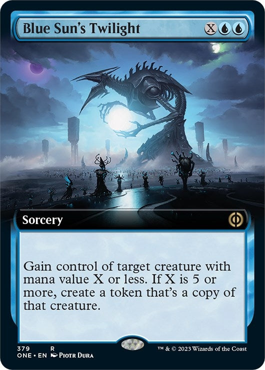 Image for Blue Sun's Twilight (Extended Art) (379) - Magic: The Gathering
