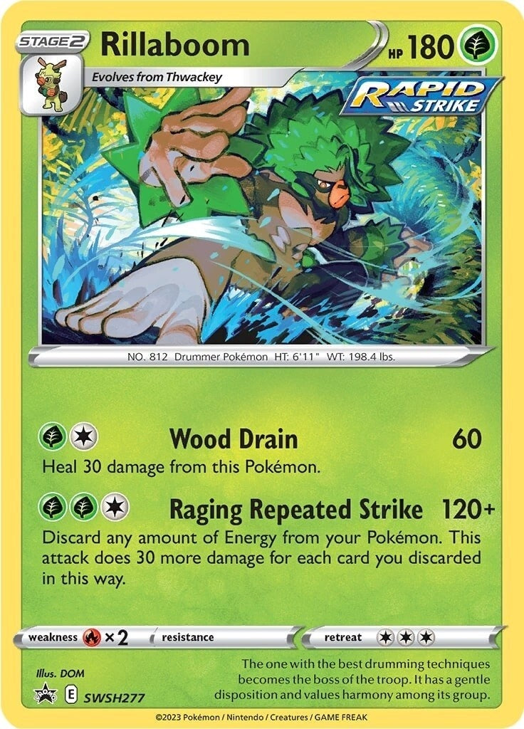 Image for Rillaboom - SWSH277 (SWSH277) (SWSD) - Pokemon