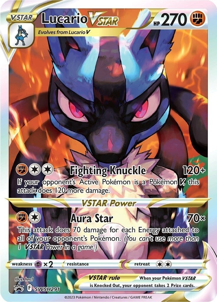 Image for Lucario VSTAR - SWSH291 (SWSH291) (SWSD) - Pokemon