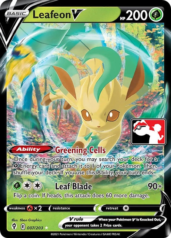 Image for Leafeon V (007/203) - Pokemon