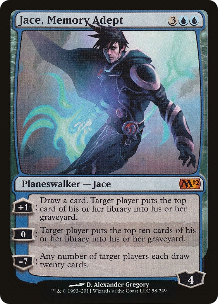 Image for Jace, Memory Adept (58) - Magic: The Gathering