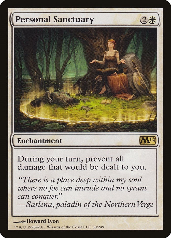 Image for Personal Sanctuary (30) (M12) - Magic: The Gathering