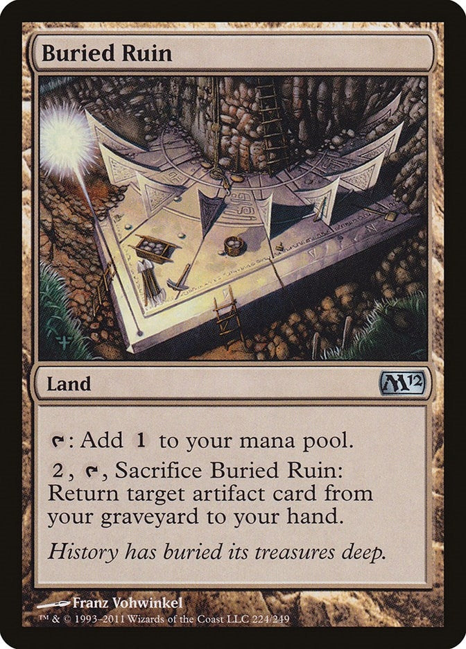 Image for Buried Ruin (224) - Magic: The Gathering