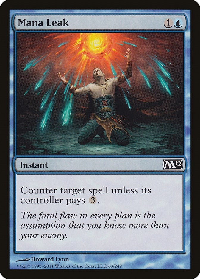 Image for Mana Leak (63) (M12) - Magic: The Gathering