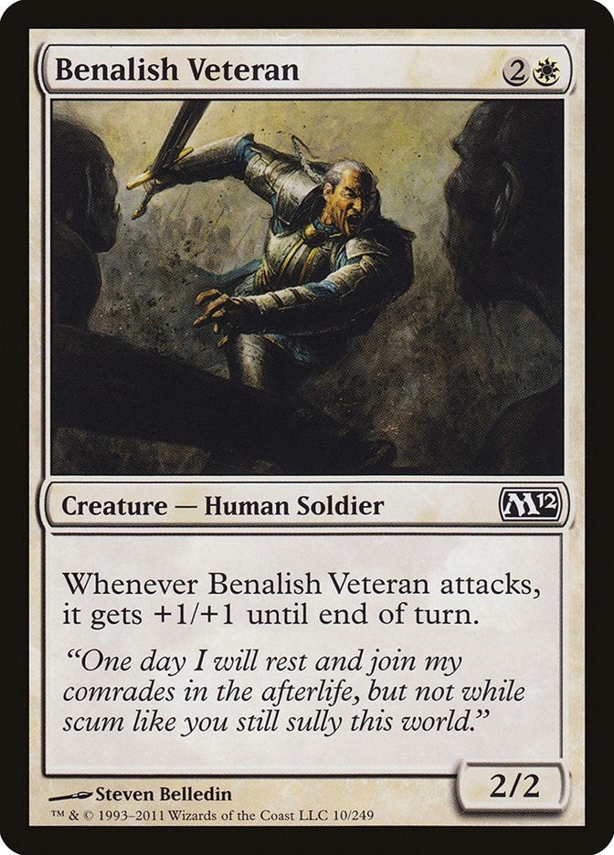 Image for Benalish Veteran (10) - Magic: The Gathering