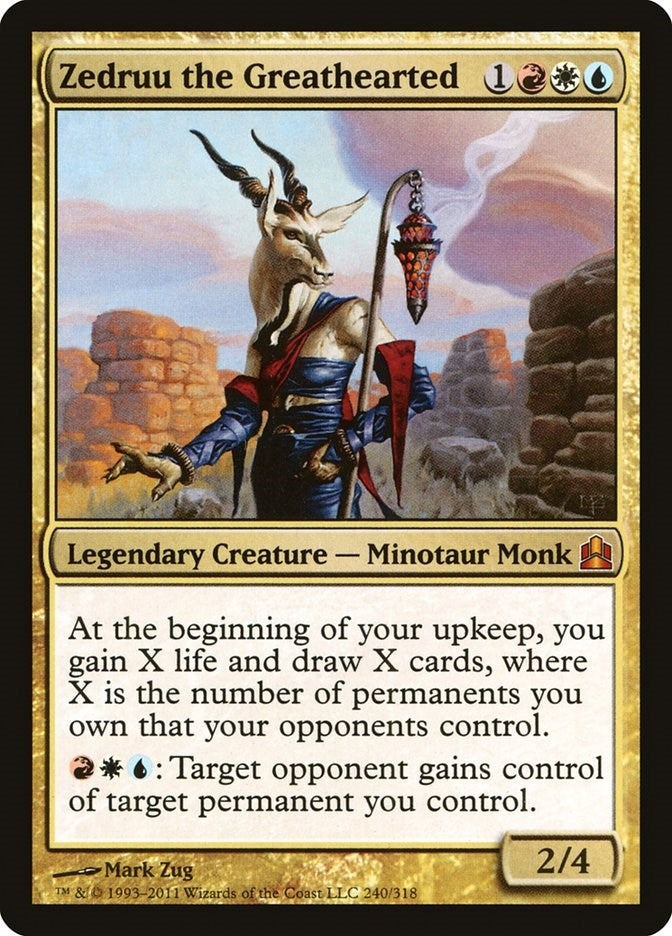 Image for Zedruu the Greathearted (240) (CMD) - Magic: The Gathering