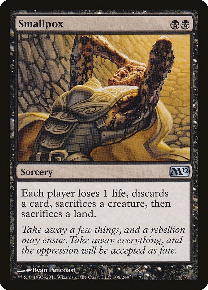 Image for Smallpox (108) - Magic: The Gathering