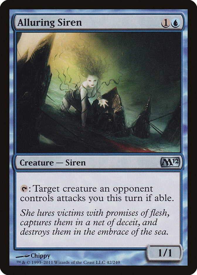 Image for Alluring Siren (42) (M12) - Magic: The Gathering