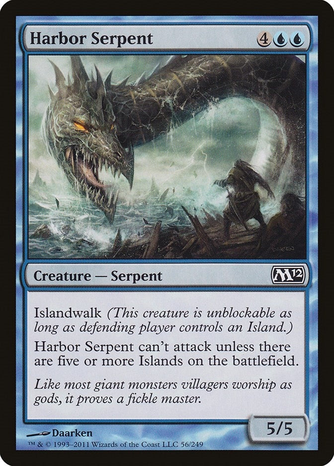 Image for Harbor Serpent (56) - Magic: The Gathering