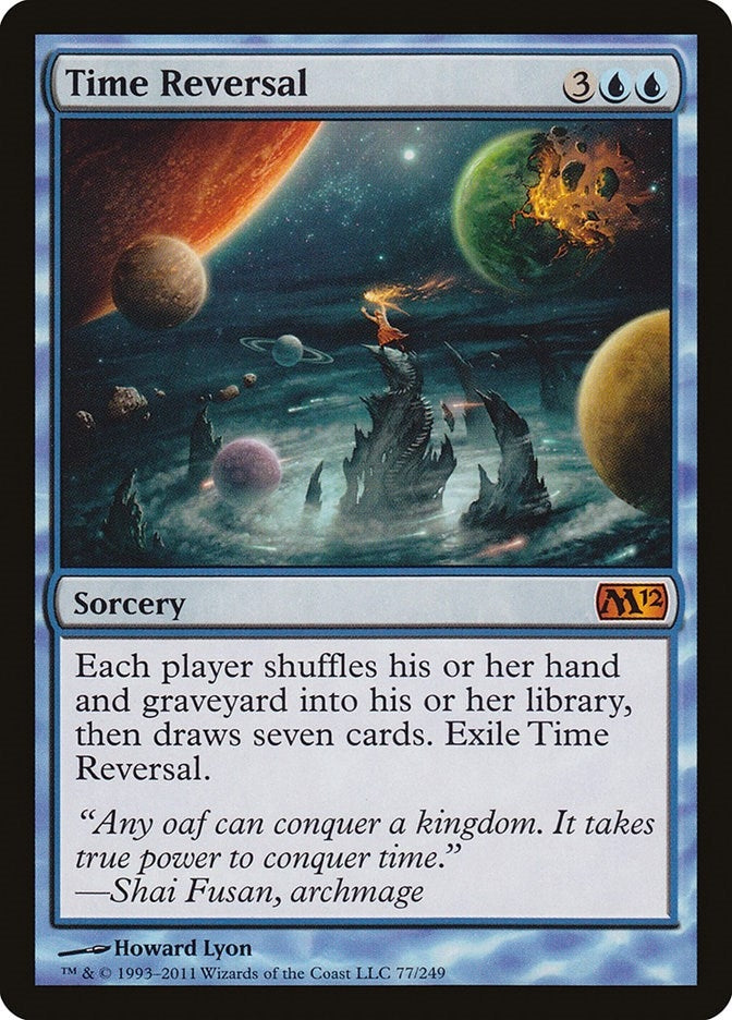 Image for Time Reversal (77) (M12) - Magic: The Gathering
