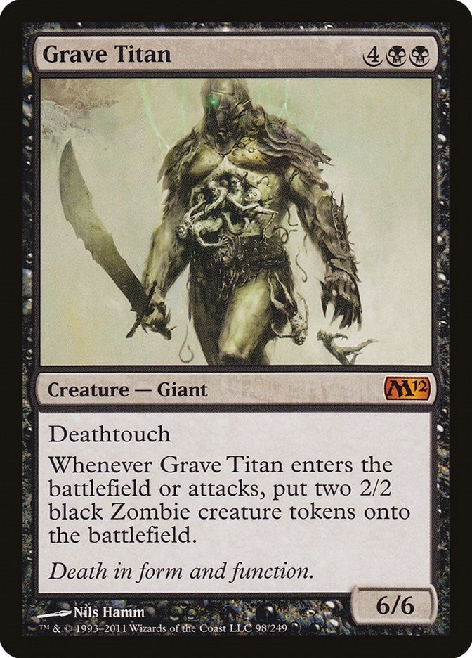 Image for Grave Titan (98) (M12) - Magic: The Gathering