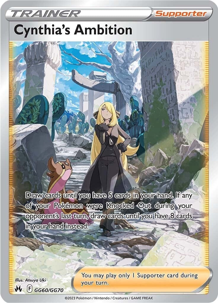 Image for Cynthia's Ambition (GG60/GG70) (CRZ:GG) - Pokemon