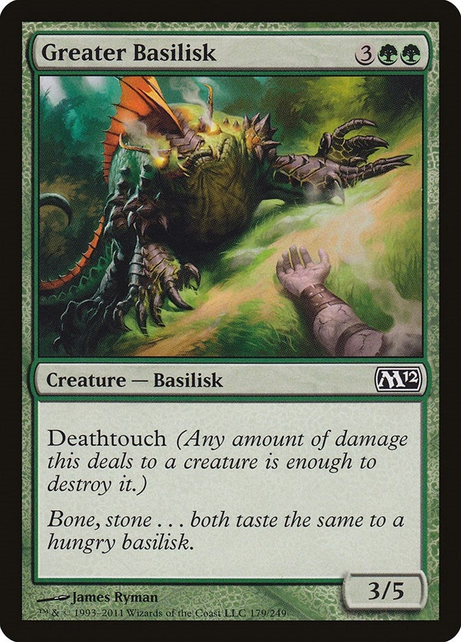 Image for Greater Basilisk (179) (M12) - Magic: The Gathering