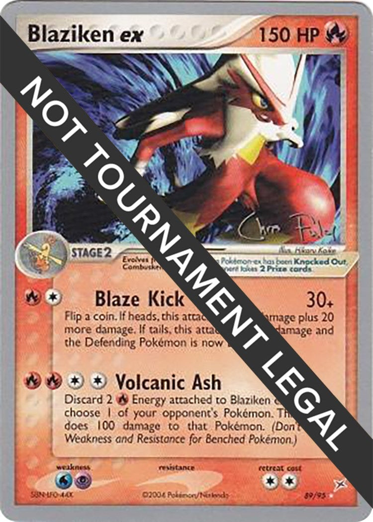 Image for Blaziken ex - 2004 (Chris Fulop) (89/95) (WCD) - Pokemon