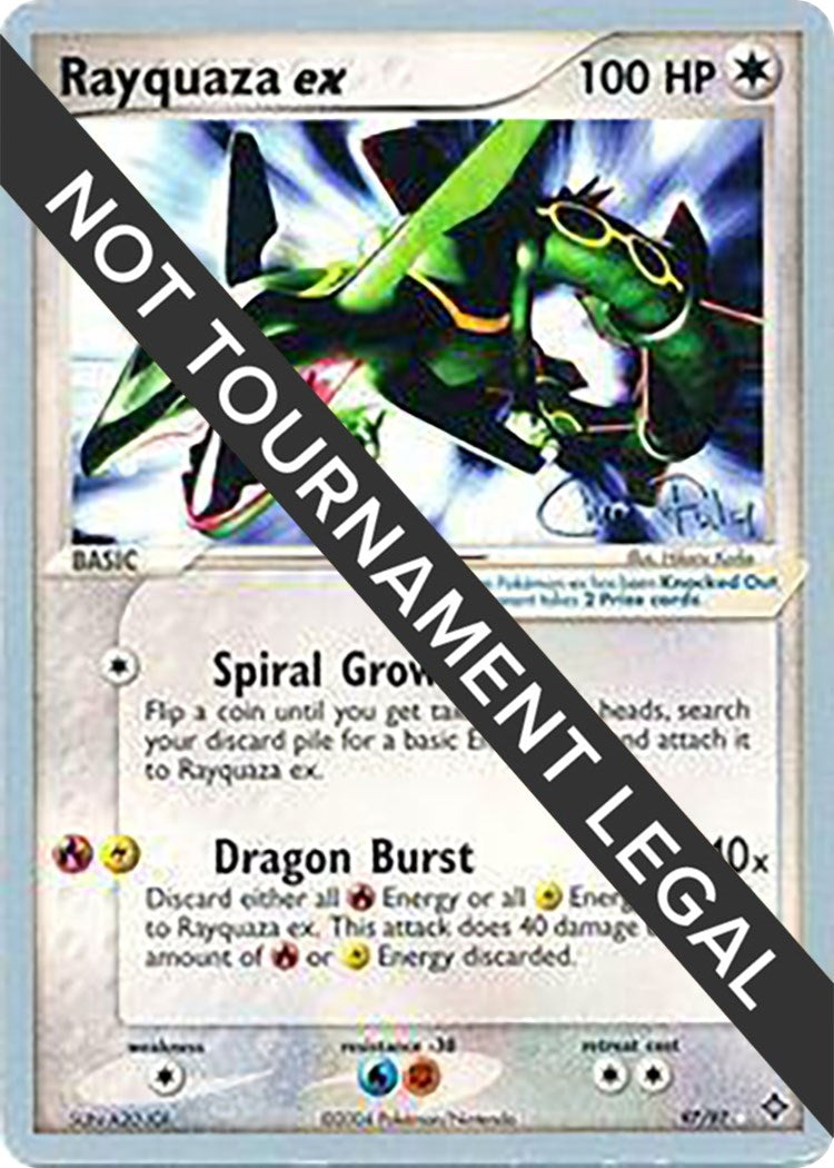 Image for Rayquaza ex - 2004 (Chris Fulop) (97/097) (WCD) - Pokemon