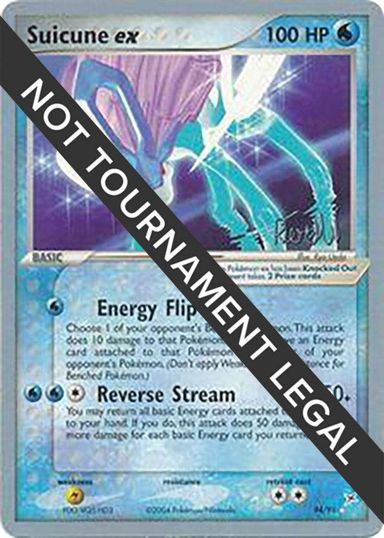 Image for Suicune ex - 2004 (Reed Weichler) (94/95) (WCD) - Pokemon
