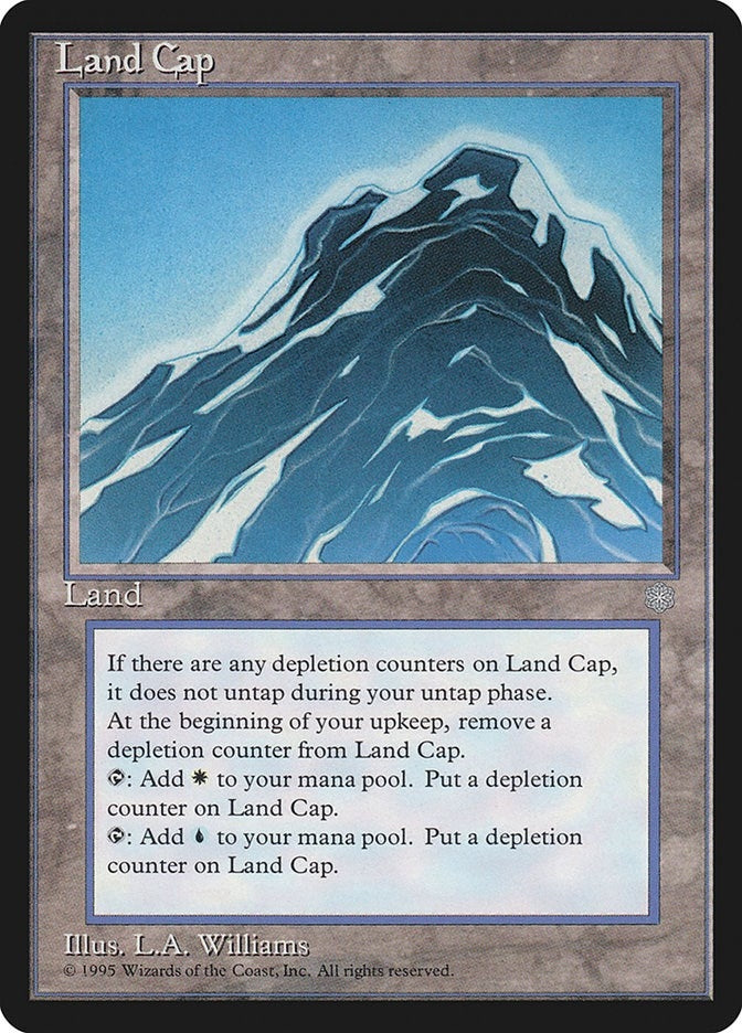 Image for Land Cap - Magic: The Gathering