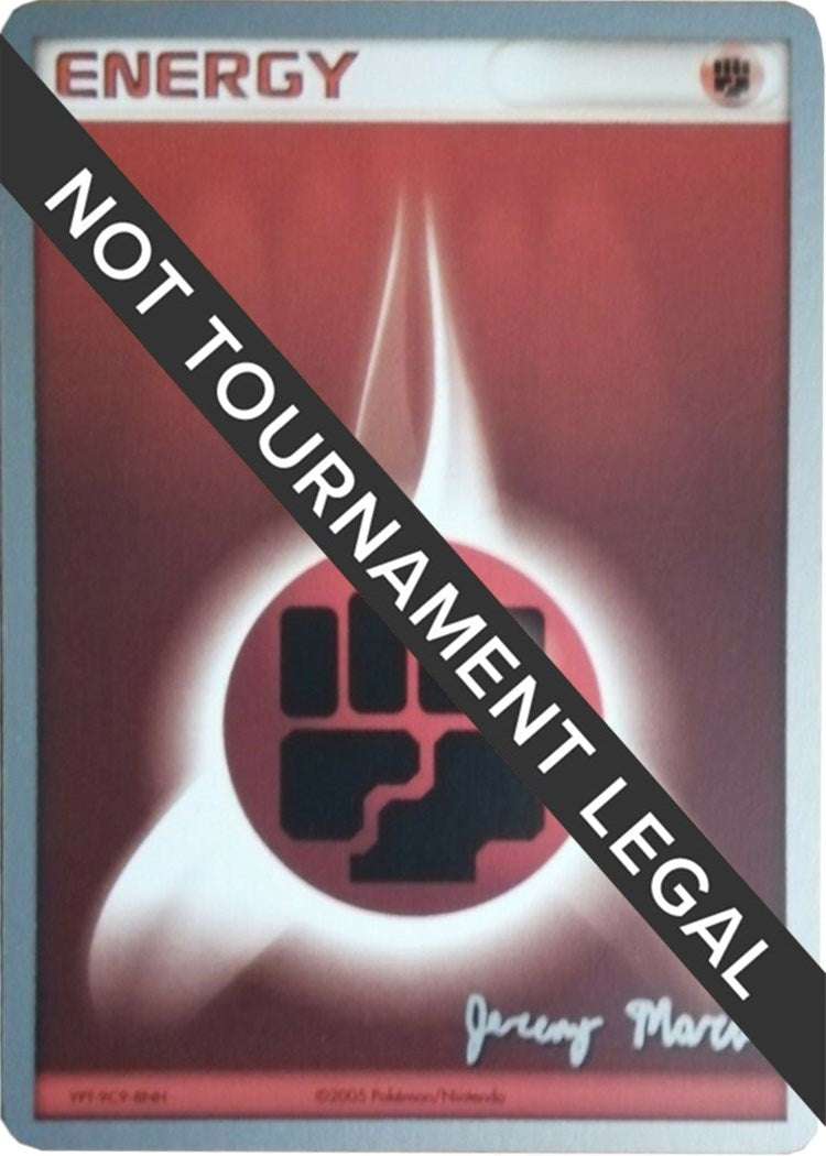 Image for Fighting Energy - 2005 (Jeremy Maron) (WCD) - Pokemon