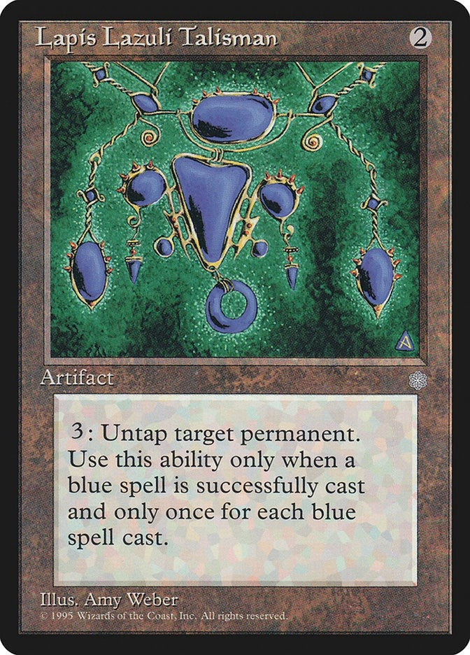 Image for Lapis Lazuli Talisman - Magic: The Gathering