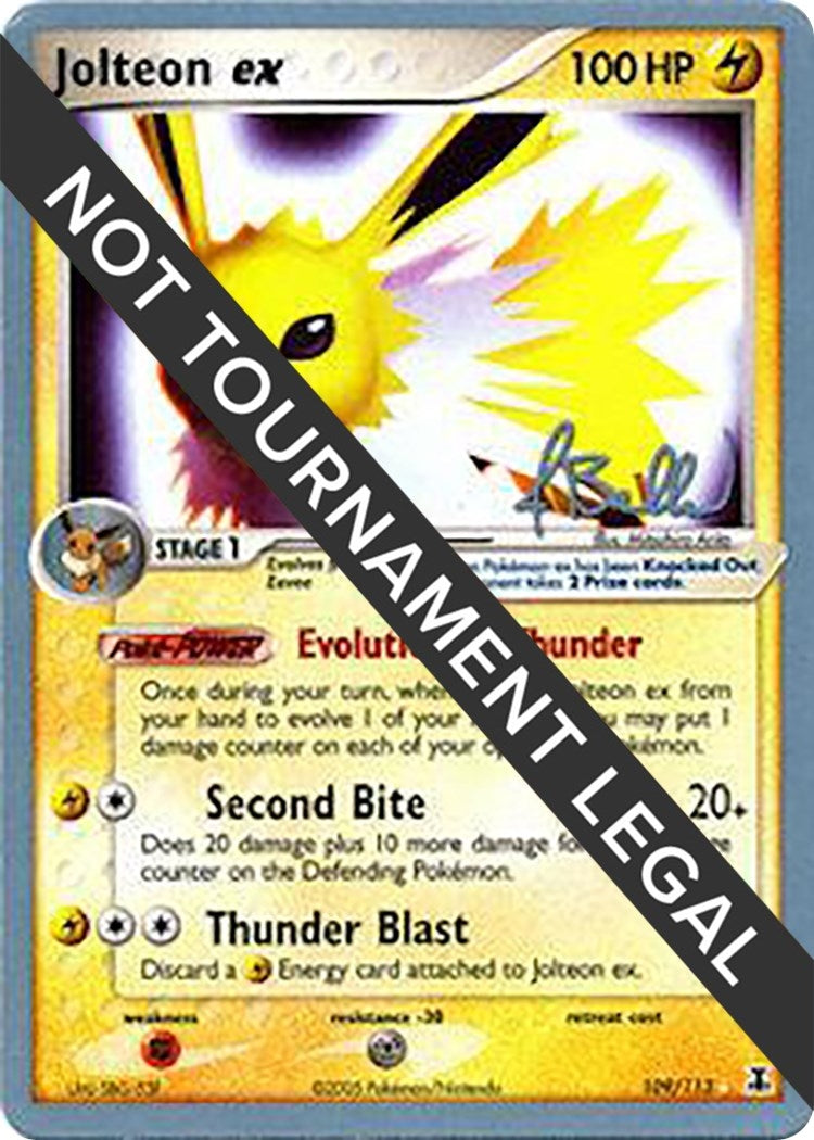 Image for Jolteon ex - 2006 (Jimmy Ballard) (109/113) (WCD) - Pokemon