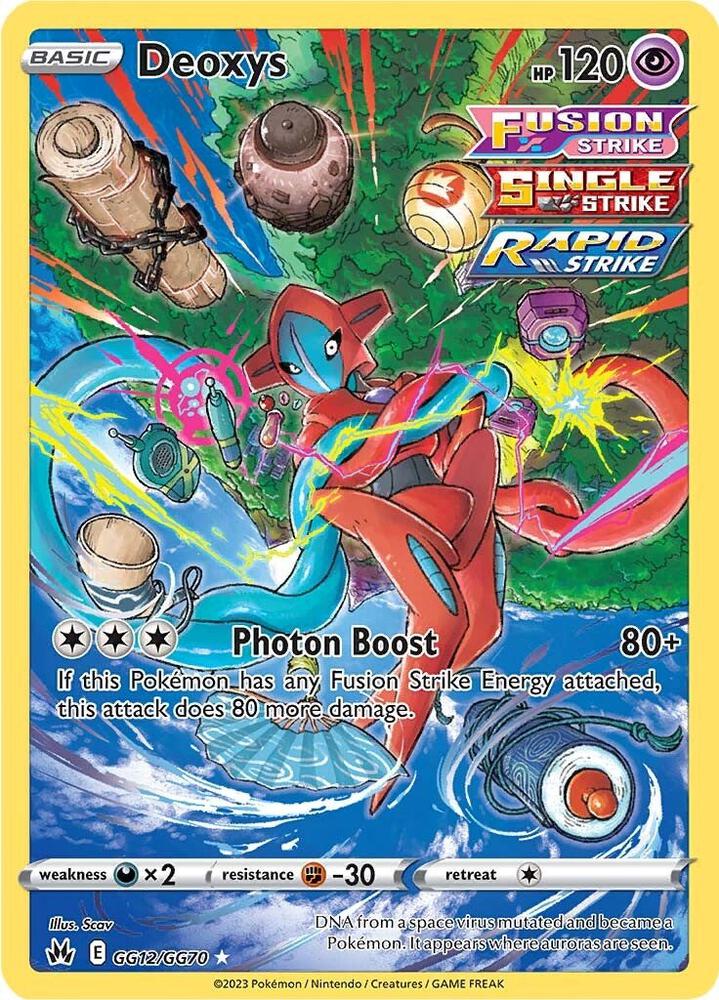 Image for Deoxys (GG12/GG70) (CRZ:GG) - Pokemon