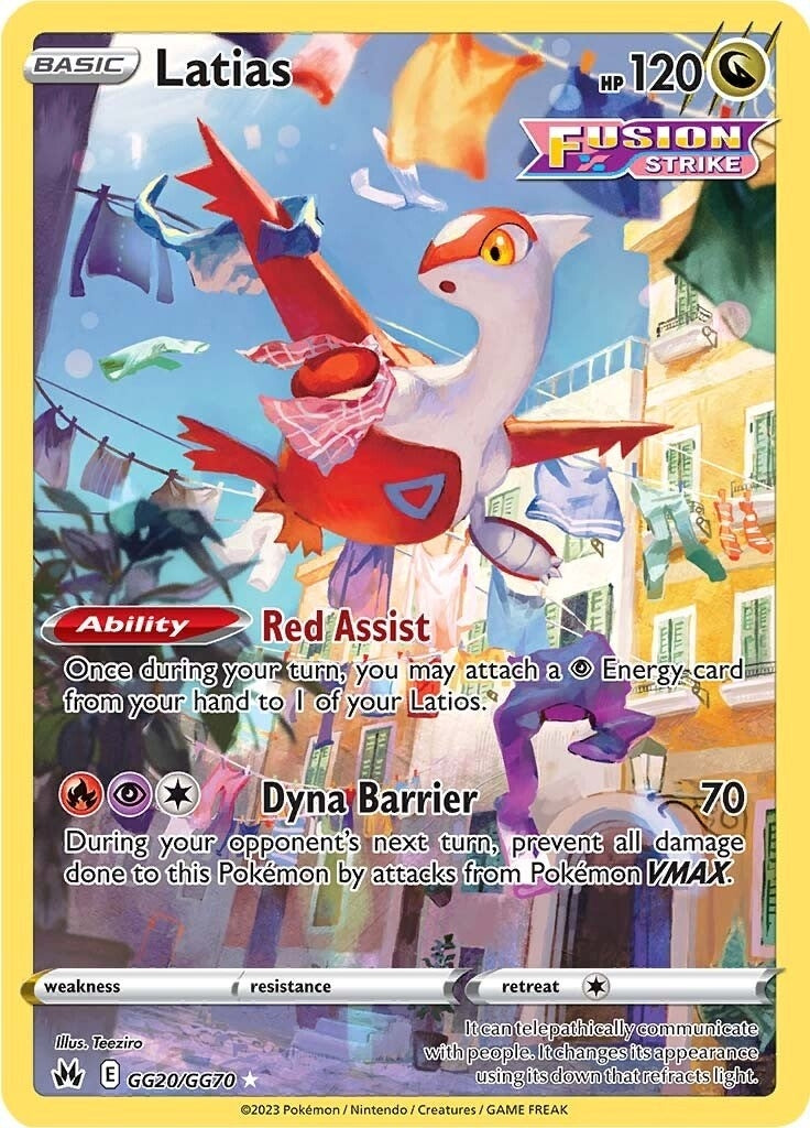 Image for Latias (GG20/GG70) (CRZ:GG) - Pokemon