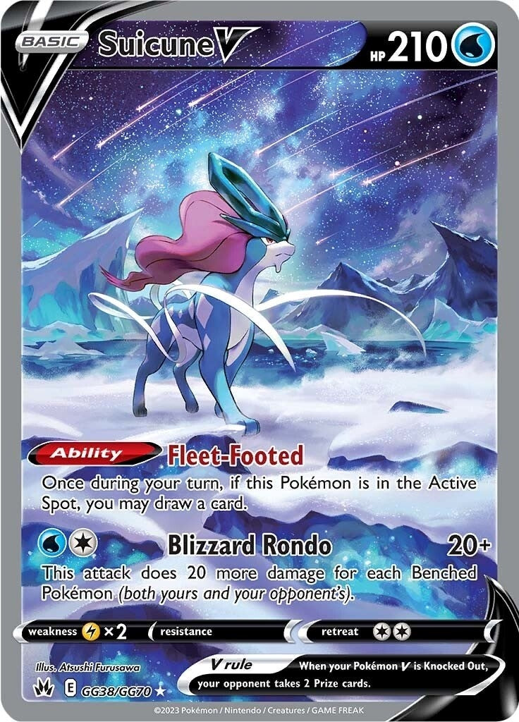 Image for Suicune V (GG38/GG70) (CRZ:GG) - Pokemon