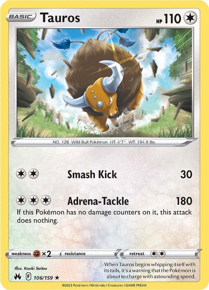 Tauros (106/159) (CRZ)