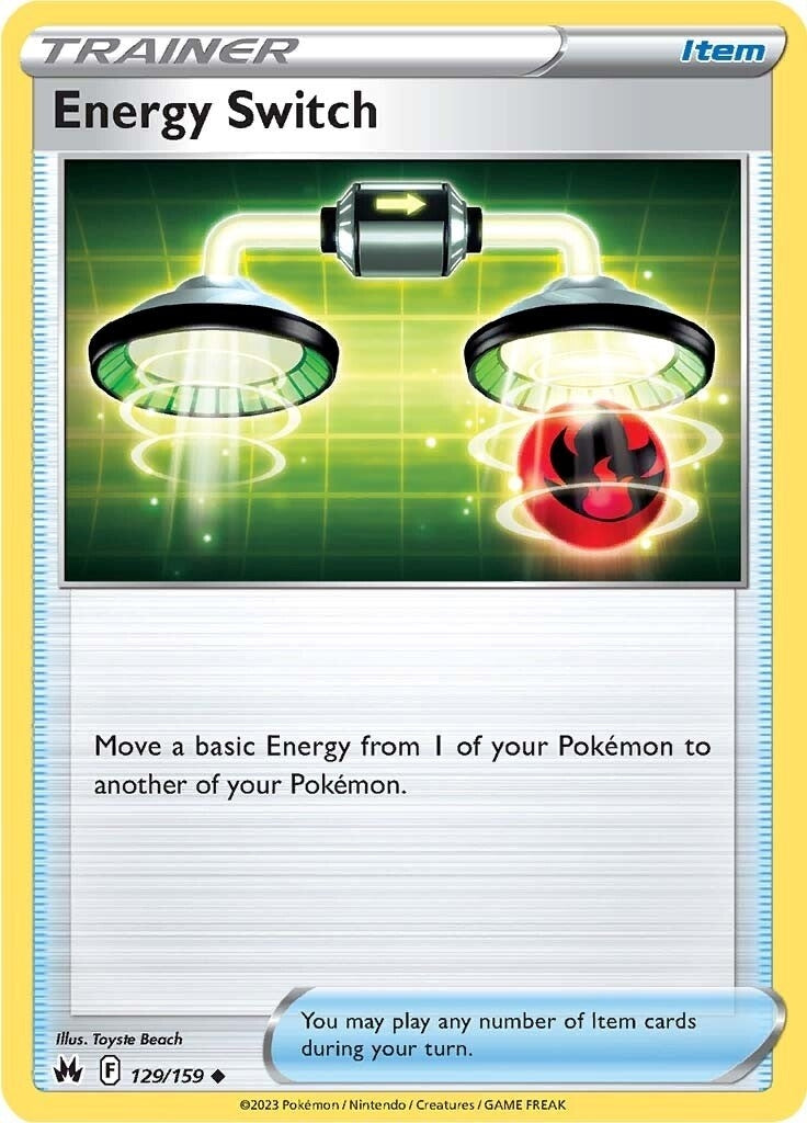 Image for Energy Switch (129/159) (CRZ) - Pokemon