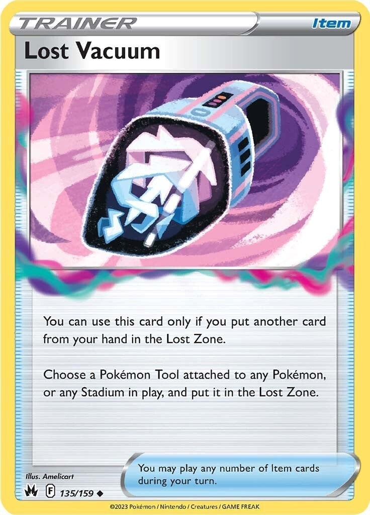 Image for Lost Vacuum (135/159) (CRZ) - Pokemon