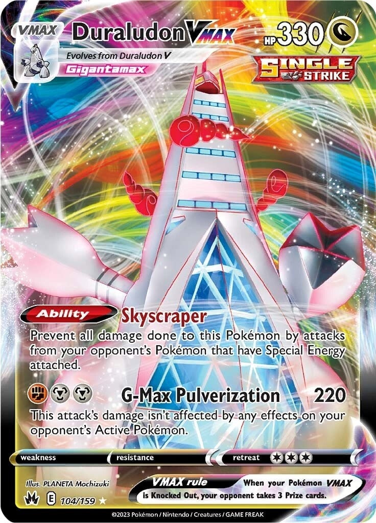 Image for Duraludon VMAX (104/159) (CRZ) - Pokemon