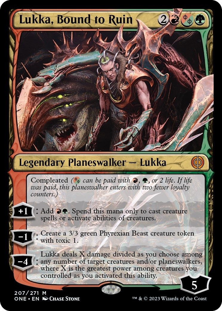 Image for Lukka, Bound to Ruin (207) - Magic: The Gathering