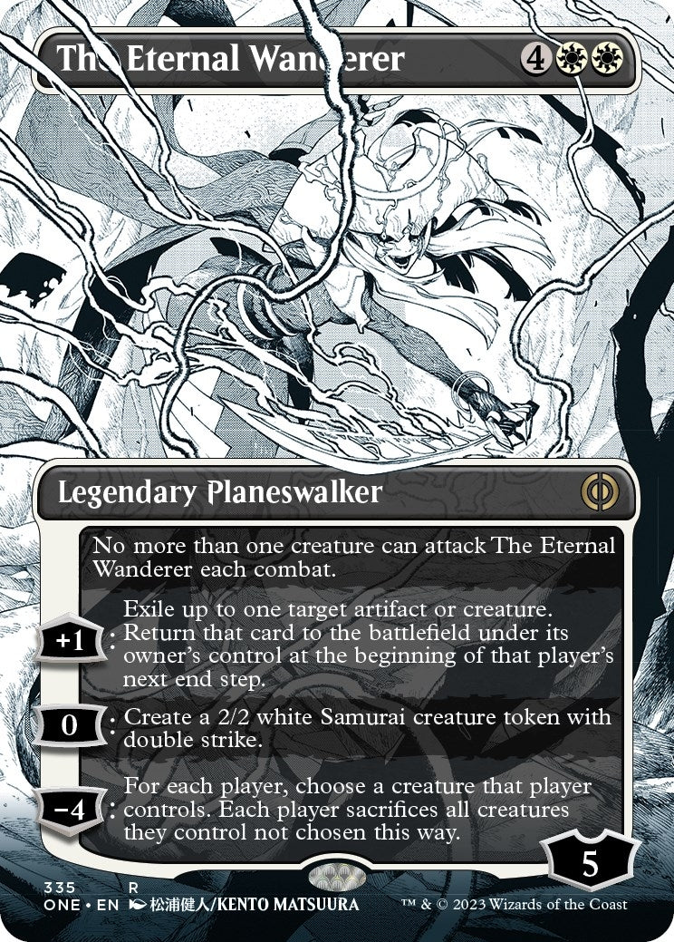 Image for The Eternal Wanderer (Borderless) (335) - Magic: The Gathering