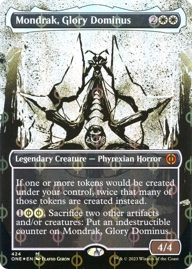 Image for Mondrak, Glory Dominus (Showcase) (Step-and-Compleat Foil) (424) (ONE) - Magic: The Gathering