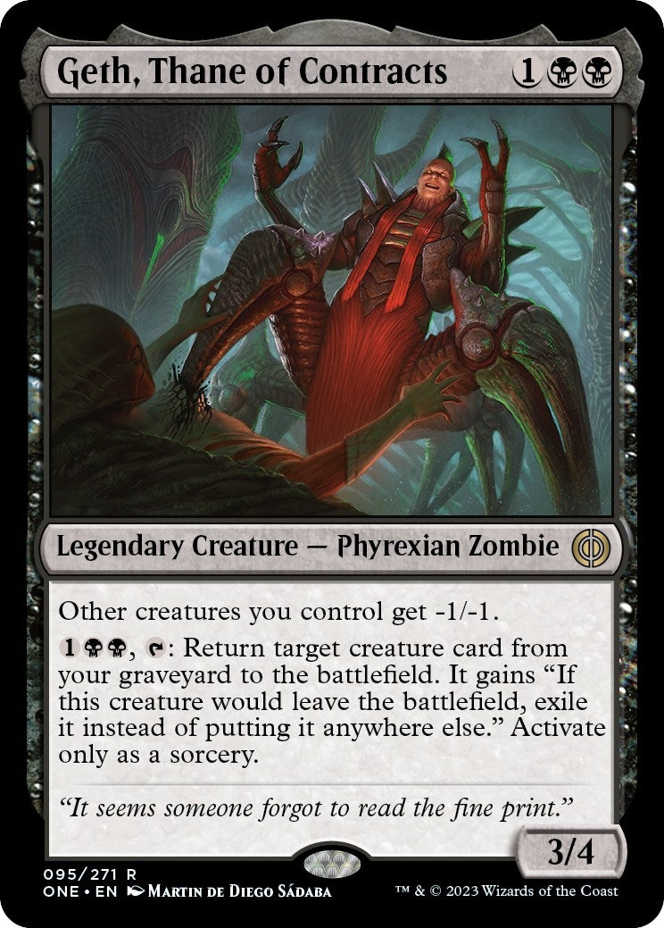 Image for Geth, Thane of Contracts (95) - Magic: The Gathering