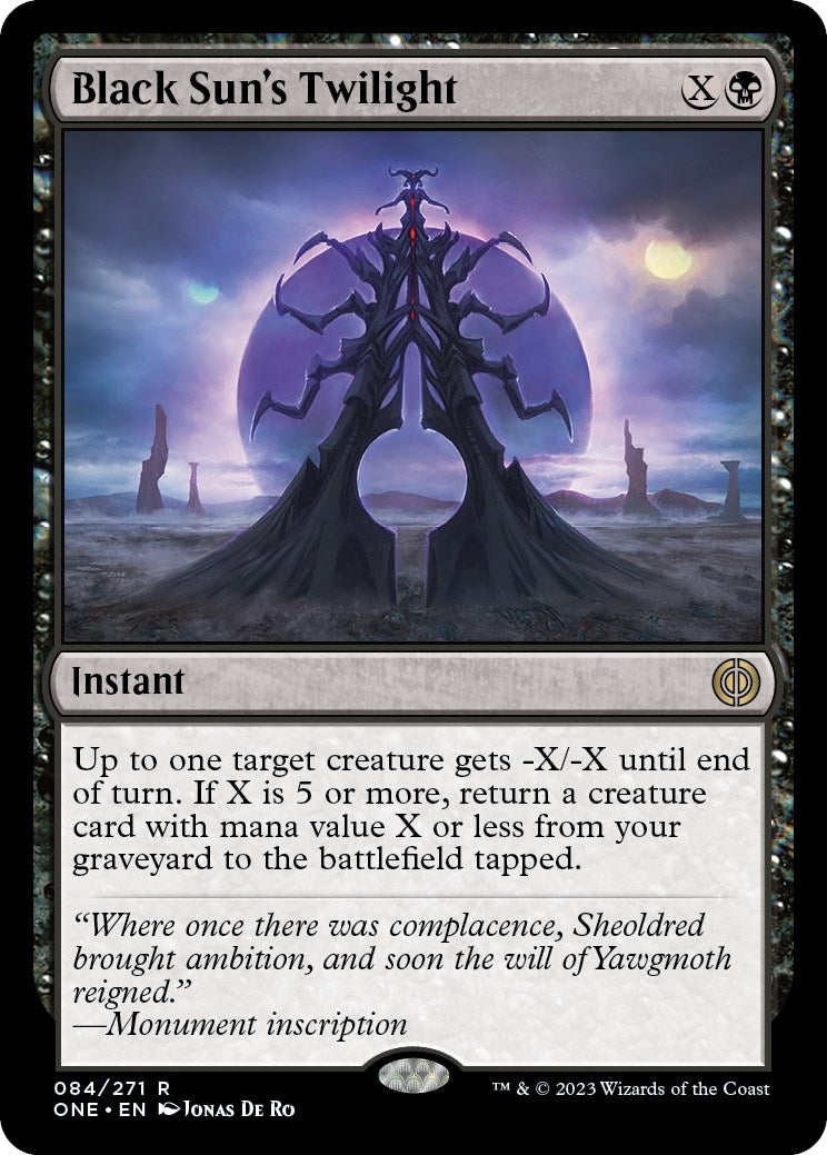 Image for Black Sun's Twilight (84) - Magic: The Gathering