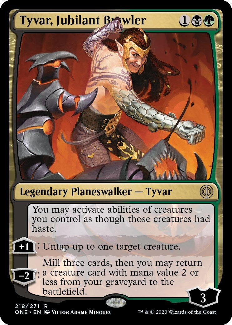 Image for Tyvar, Jubilant Brawler (218) - Magic: The Gathering