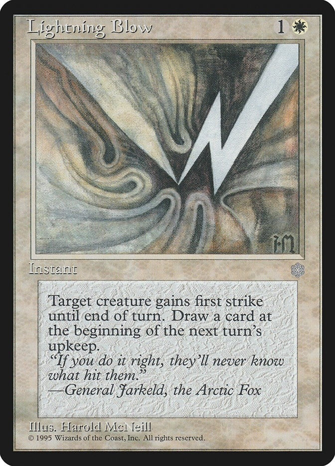Image for Lightning Blow - Magic: The Gathering
