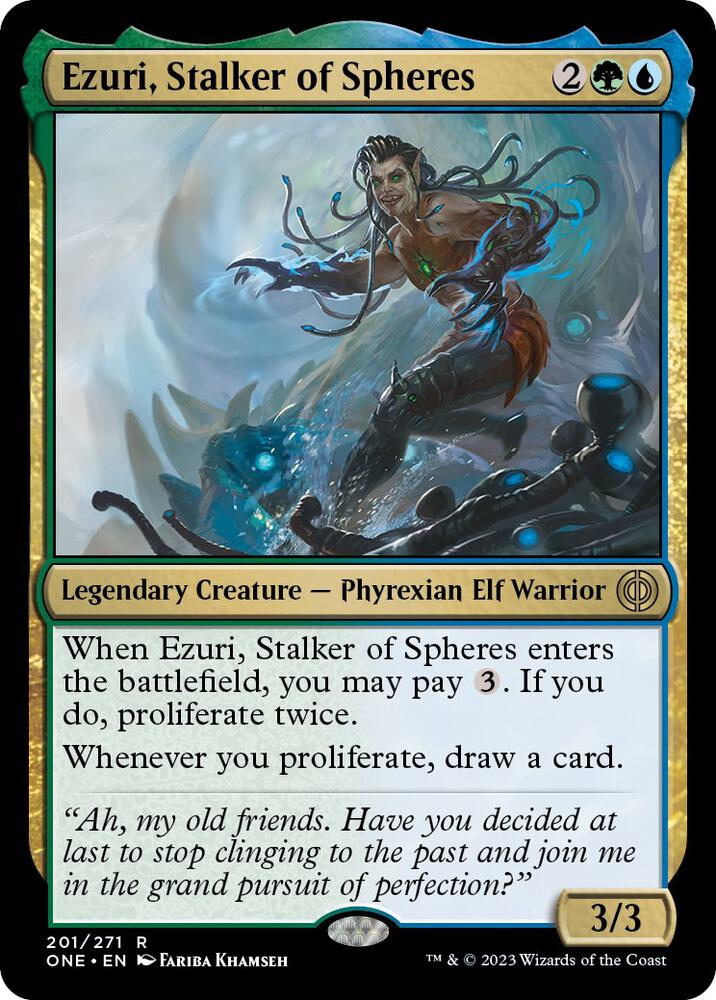 Image for Ezuri, Stalker of Spheres (201) - Magic: The Gathering