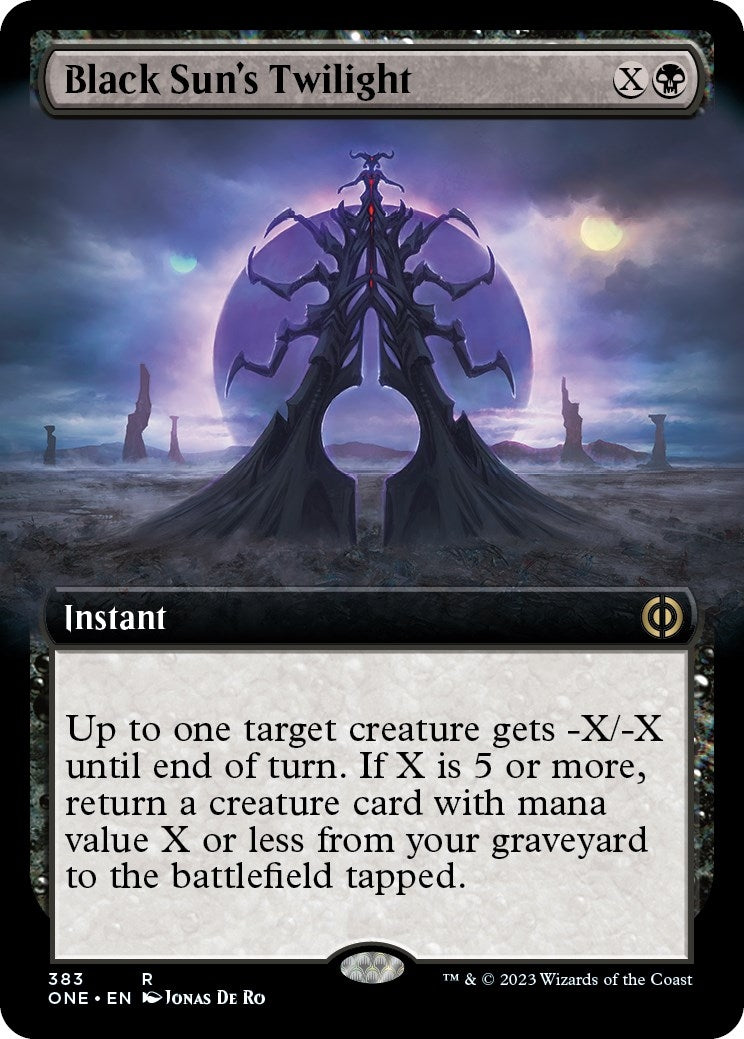 Image for Black Sun's Twilight (Extended Art) (383) - Magic: The Gathering