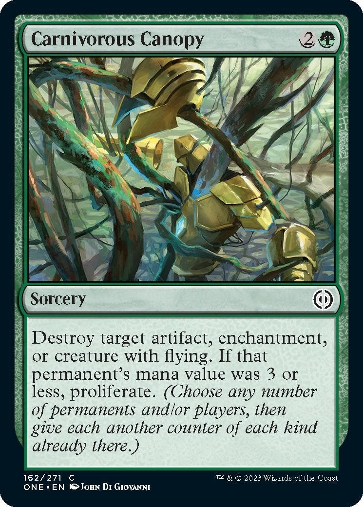 Image for Carnivorous Canopy (162) - Magic: The Gathering