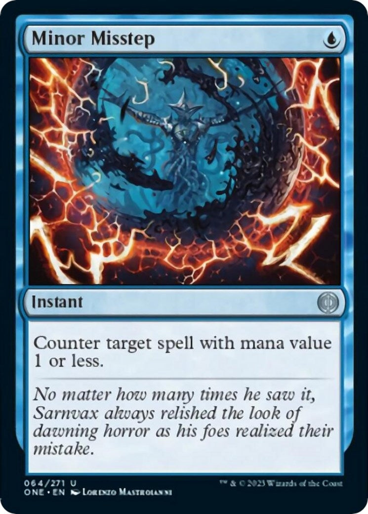 Image for Minor Misstep (64) - Magic: The Gathering