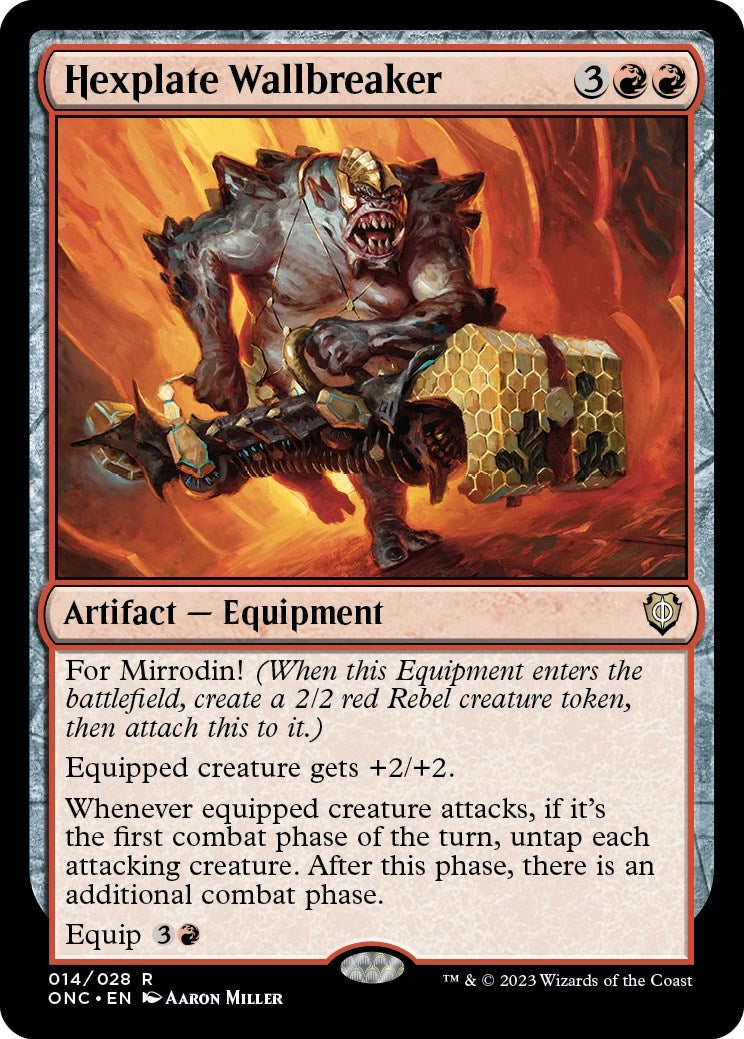 Image for Hexplate Wallbreaker (14) - Magic: The Gathering