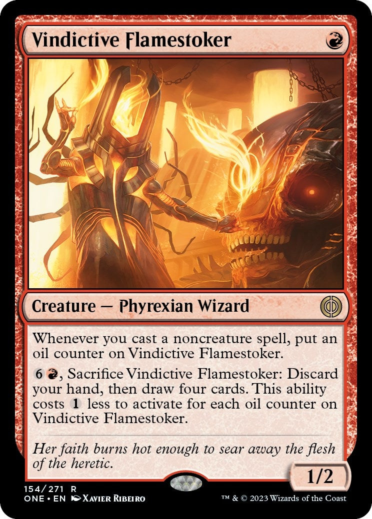 Image for Vindictive Flamestoker (154) - Magic: The Gathering